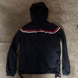 Brandy Melville Navy Windbreaker